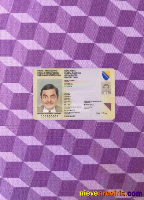 Bosnia and Herzegovina ID 2015-2025 photolook